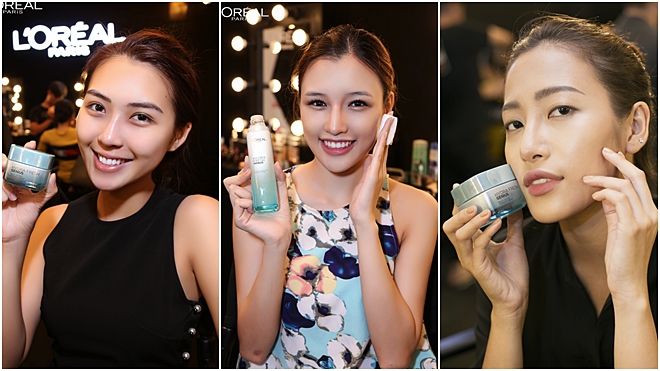 Với làn da ẩm mượt căng mướt, thử thách băng giá chỉ là chuyện nhỏ với top 7 The Face!