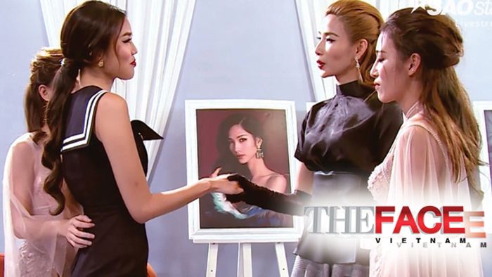 Đợi mòn mỏi, cuối cùng Hoàng Thùy cũng đã có cơ hội trả thí sinh tận tay và 'dằn mặt' Lan Khuê