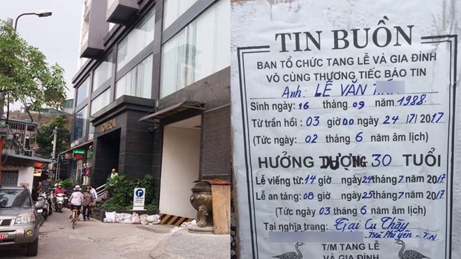 Hà Nội: Cảnh sát xác định nam ca sĩ nhảy từ tầng 10 tự tử do nợ nần tiền bạc
