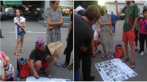 Sự thật đằng sau câu chuyện du khách Nga bị chồng bỏ rơi, phải bán ảnh con gái kiếm tiền về nước