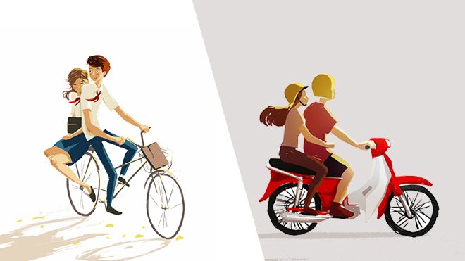 Thời học sinh và sinh viên, cách yêu của chúng ta thay đổi thế nào?