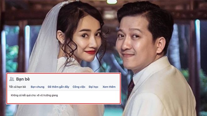 Không còn làm bạn trên facebook, liệu tin đồn Trường Giang và Nhã Phương chia tay là sự thật?