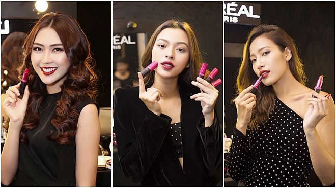 'Học' bí quyết đánh son lì đẹp và chất như Top 6 The Face