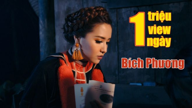 Mừng MV mới đạt triệu view ngày đầu tiên, Bích Phương tung clip hậu trường độc đáo