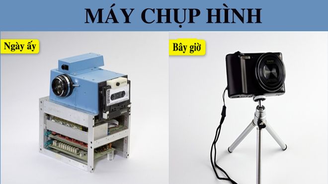 Bất ngờ với những thay đổi 'chóng mặt' của đồ vật trong thế giới ngày nay