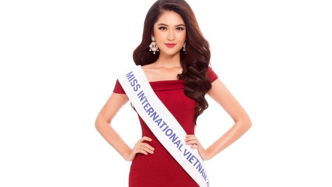 Á hậu Thuỳ Dung chính thức đại diện Việt Nam tham dự Miss International 2017