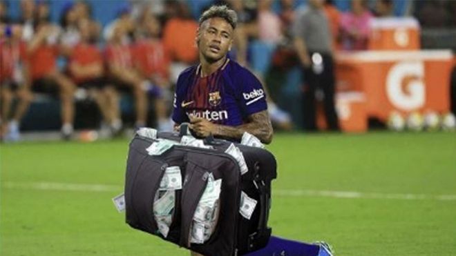 Neymar rời đến 'ngôi nhà tiền đô'