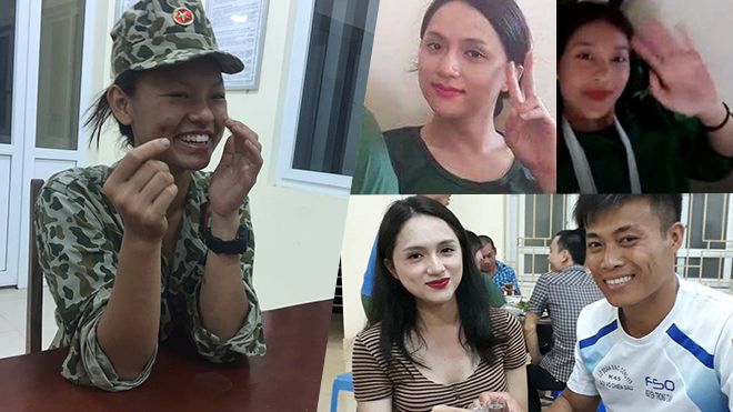 Lộ thêm ảnh Mai Ngô không chân mày, Hương Giang, Khả Ngân nhí nhảnh ghi hình Sao nhập ngũ