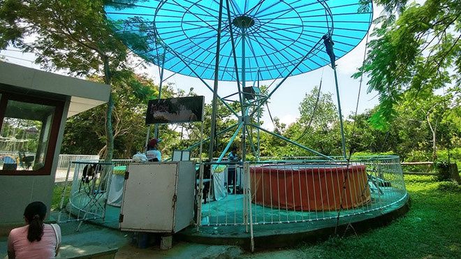 Đứt dây an toàn trò chơi siêu nhún tại Hồ Mây, du khách nhập viện