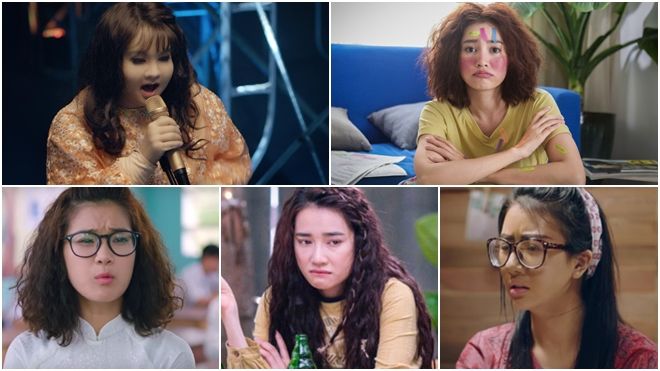 Mỹ nhân Việt và màn chạy đua 'làm xấu' trên màn ảnh 2017