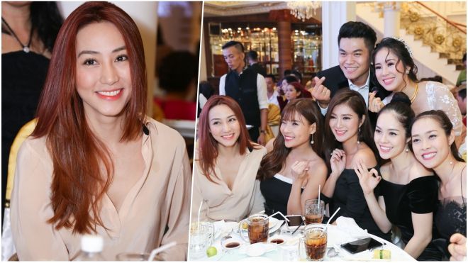 Ngân Khánh bất ngờ xuất hiện xinh đẹp tại đám cưới Lê Phương ở Trà Vinh