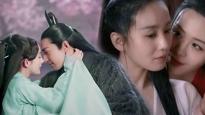 Lưu Thi Thi 'âu yếm' bạn diễn đồng giới, 'Tam Sinh Tam Thế' của Dương Mịch bỗng 'hot' trở lại