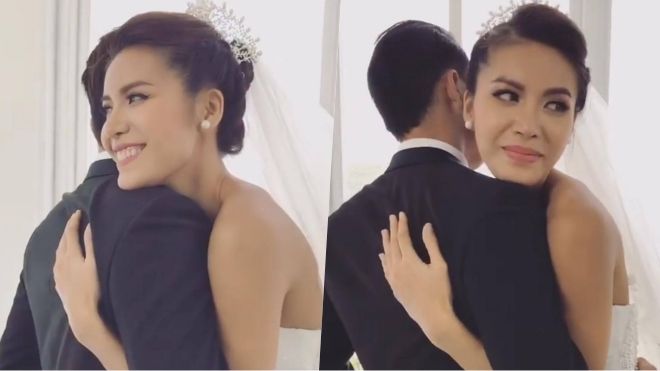 Thực hư chuyện Minh Tú diện áo cưới, quyết định ‘theo chồng bỏ cuộc chơi’