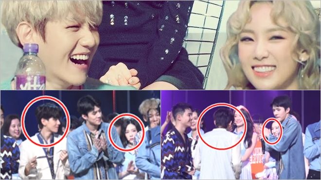 Taeyeon và Baekhyun tại 'M-Countdown': Khoảnh khắc khi người yêu cũ đứng ngay sau bạn