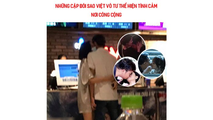 NHỮNG CẶP ĐÔI VÔ TƯ THỂ HIỆN TÌNH CẢM NƠI CÔNG CỘNG