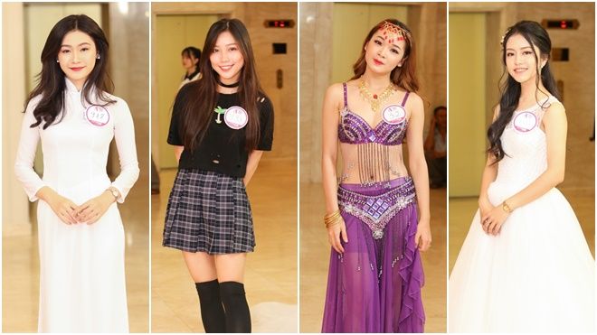 Dàn thí sinh hùng hậu, đẹp đều 'check in' đông đảo tại casting Miss Teen Sài Gòn