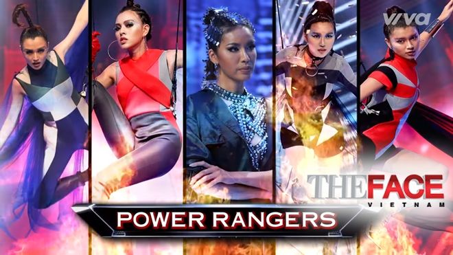 HLV Minh Tú cùng Top 4 hóa thân thành '5 chị em siêu nhân' phiên bản The Face