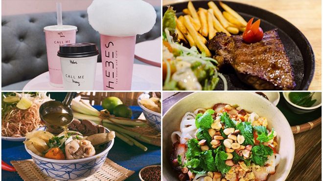 Cập nhật ngay những quán ăn vừa ra mắt của nghệ sĩ Việt