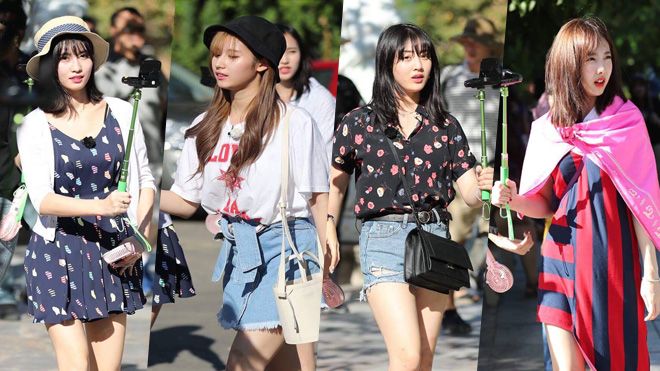 TWICE xuất hiện xinh đẹp tại chùa khi vừa đặt chân đến Việt Nam