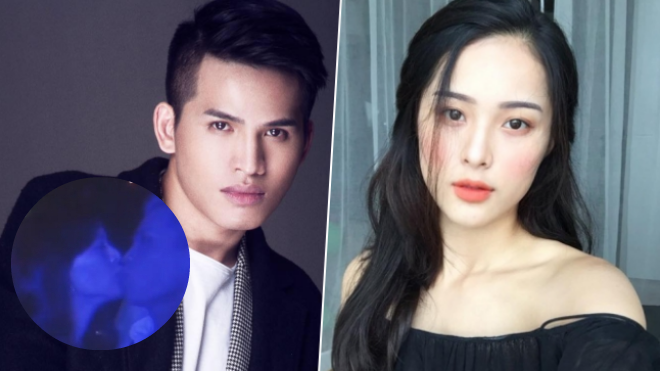 Hậu chia tay Cường Đô La, Hạ Vi công khai 'khoá môi' Quốc Thiên trong quán bar