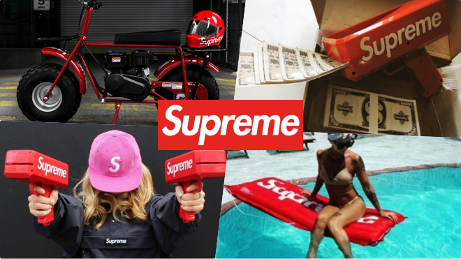 Chỉ cần chút hơi Supreme, những món đồ tưởng 'tào lao' đến mấy cũng trở nên hiếm có khó tìm