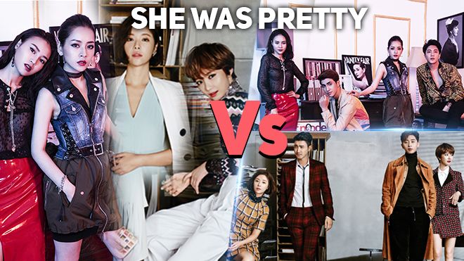 Chụp ảnh 'na ná' nhau, 'She Was Pretty' bản Việt hay bản Hàn 'chất' hơn?