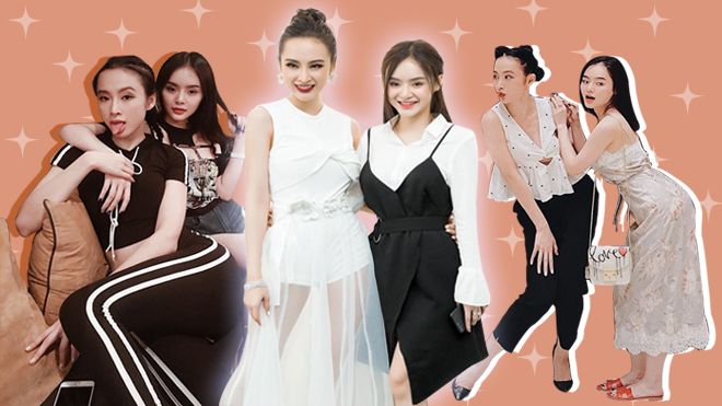 Hiếm có chị em gái nào thân thiết như Angela Phương Trinh - Phương Trang
