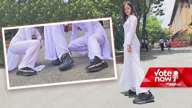 Thảm họa sneakers trong tà áo truyền thống, vì sao nên nỗi?