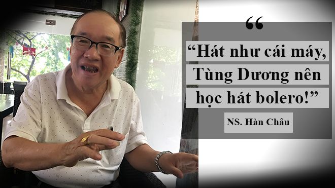 Nhạc sĩ Hàn Châu: 'Hát như cái máy, Tùng Dương nên học hát bolero!'