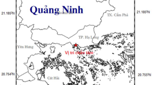 Liên tiếp xảy ra 4 trận động đất trong 4 ngày tại Việt Nam