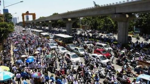 Hà Nội phê duyệt đề án cấm xe máy tại các quận năm 2030