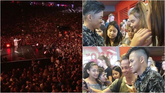 Trọng Hiếu mở màn 'bùng nổ' đại nhạc hội châu Âu, được fan vây kín sau hậu trường