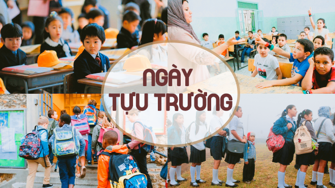 Trẻ con trên thế giới 'ngày đầu tiên đi học' như thế nào?