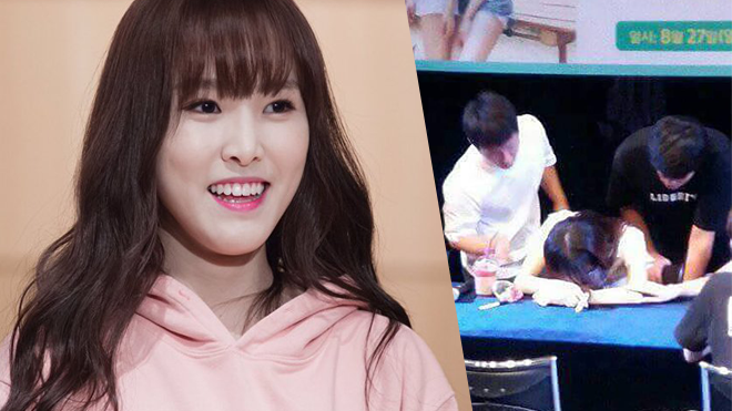 Yuju (GFriend) phải nhập viện khẩn cấp sau buổi fansign