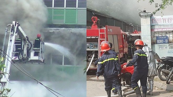 Hà Nội và TP HCM bất ngờ cùng cháy lớn vào sáng nay