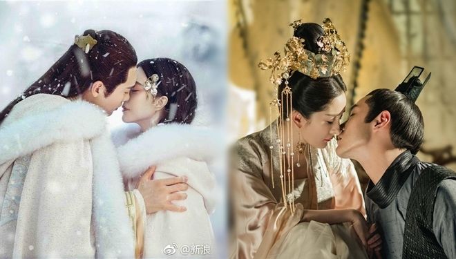 Nhân ngày Lễ Thất Tịch, Phạm Băng Băng, Dương Mịch tung ảnh 'hôn hít tít mù' cùng trai đẹp