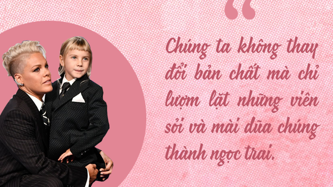 Sỏi và ngọc trai trong câu chuyện truyền cảm hứng của mẹ con nhà Pink