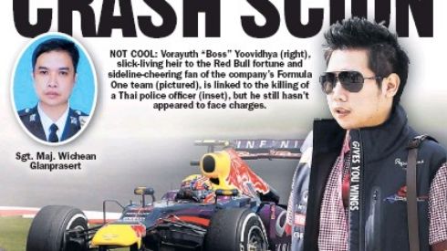 Quý tử nhà Redbull bị phát lệnh truy nã toàn cầu