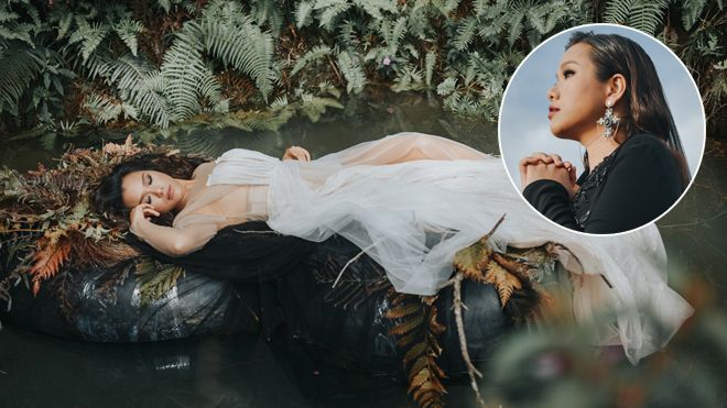 Khó thuê đạo cụ, Phương Vy phải dùng đến… 'ruột' lốp xe tải trong MV mới