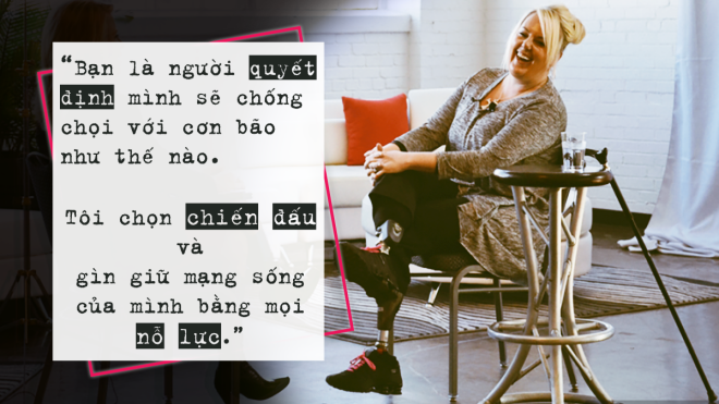 Mất hai chân vì cứu con sau thảm họa lốc xoáy, người mẹ phi thường vẫn thay đổi cuộc đời của 250 trẻ em khác