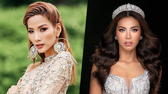 Sau tất cả, Minh Tú gửi lời chúc đến Hoàng Thùy tại 'Hoa hậu Hoàn Vũ Việt Nam'