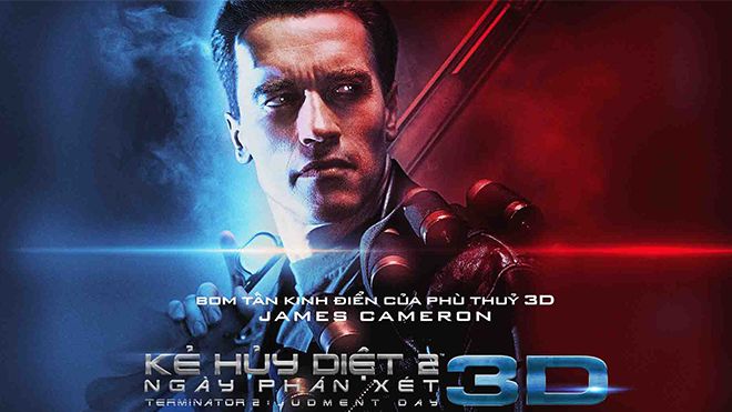 Sau Titanic, đạo diễn James Cameron lại tiếp tục đưa 'Kẻ hủy diệt' trở lại với phiên bản 3D