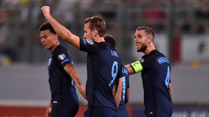 Harry Kane lập cú đúp giúp tuyển Anh thắng đậm Malta