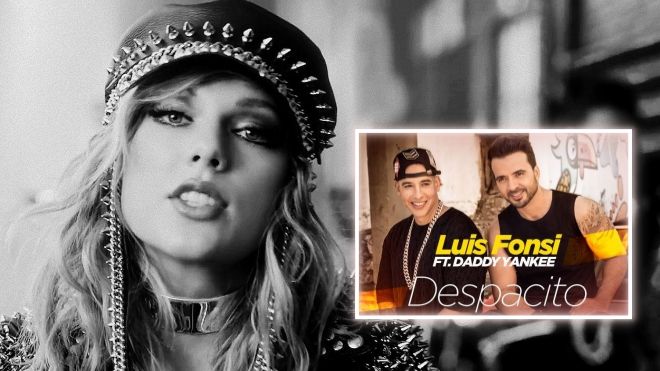 Đến 'Despacito' cũng bị đá đổ, Taylor Swift giờ đây đã không còn đối thủ!