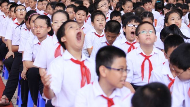 Những khoảnh khắc siêu hài hước trong ngày khai trường