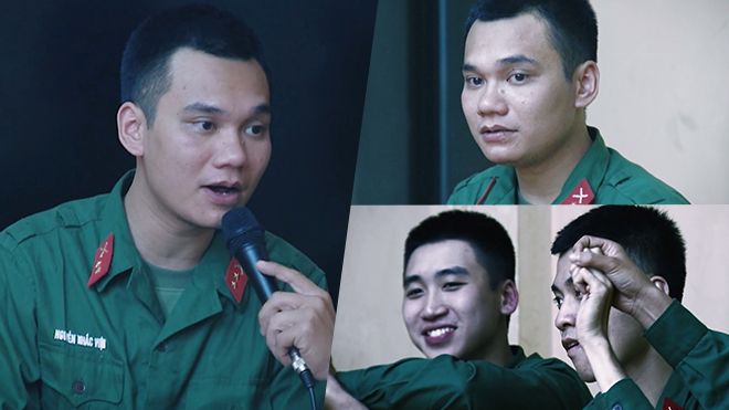 Khắc Việt hát tặng đồng đội ca khúc mới, chia tay Sao nhập ngũ trong nước mắt