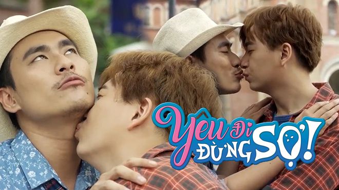 Ngô Kiến Huy 'nổi da gà' khi chạm môi Kiều Minh Tuấn