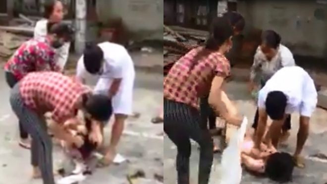 Thông tin chính thức vụ lột đồ đánh ghen xôn xao dư luận tại Vĩnh Phúc