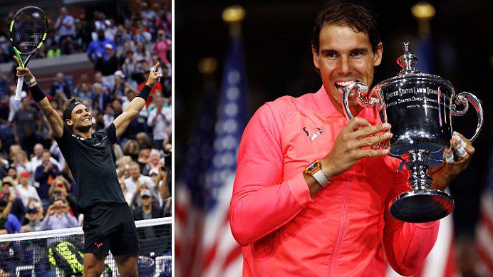 Hạ 'người khổng lồ', Nadal có danh hiệu Grand Slam thứ 16
