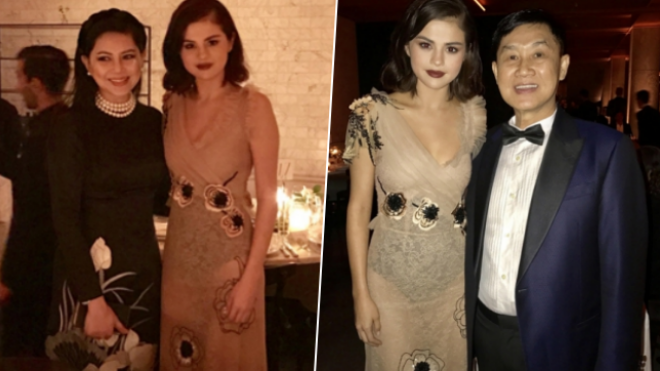 Diễn viên Thủy Tiên và chồng gây sốt khi dự tiệc với bạn thân Taylor Swift, chụp ảnh cùng Selena Gomez